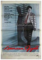 American Gigolo 1980 Richard Gere old Hollywood movie film posters