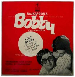 Bobby Rishi Kapoor Dimple Kapadia rare old Bollywood pressbooks, synopsis booklets & vintage Hindi film songbooks for sale