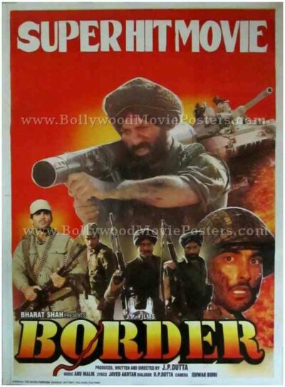 Border Hindi movie buy classic indian bollywood film posters