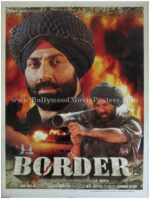 Border Hindi movie poster Sunny Deol 1997 war film