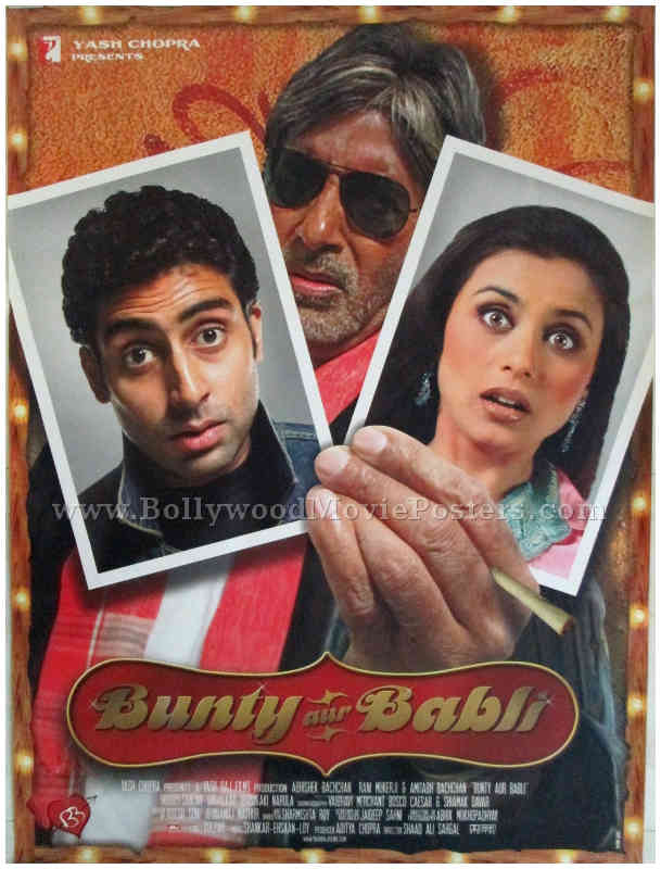 Bunty Aur Babli old Amitabh Bachchan movie posters
