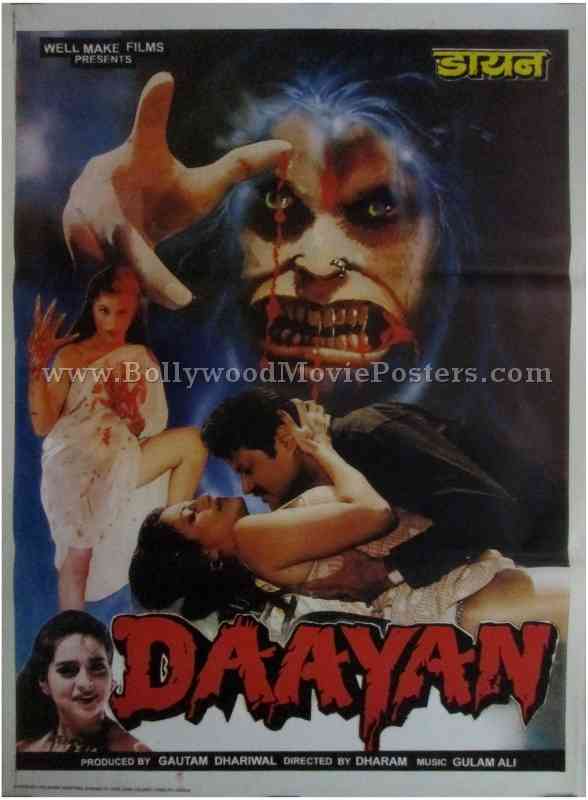 Daayan bollywood hindi indian adults horror movies poster