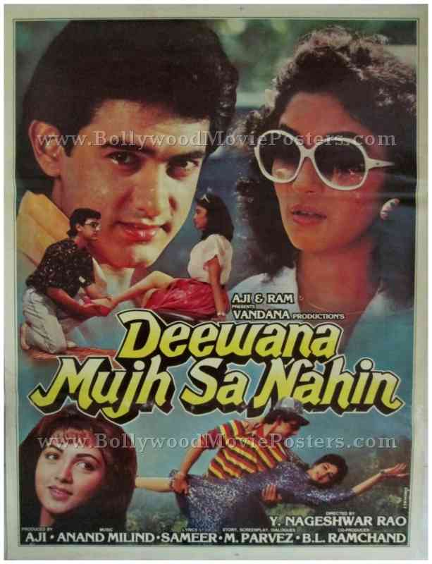 Deewana Mujh Sa Nahin Aamir Khan bollywood posters buy for sale online usa uk