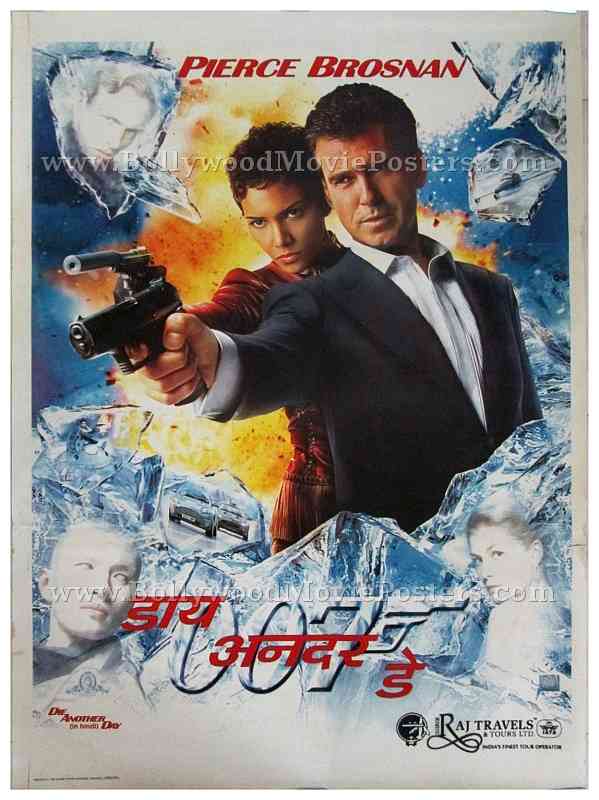 Die Another Day Pierce Brosnan Halle Berry original international 007 james bond posters for sale