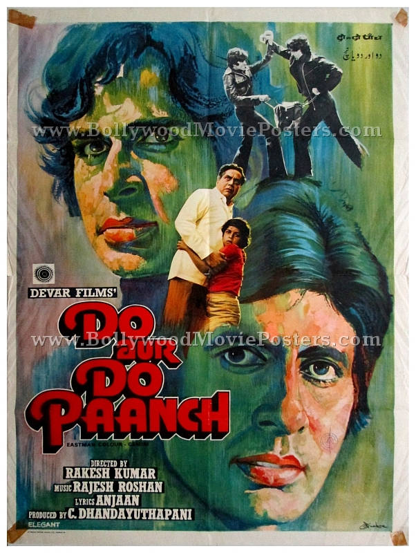 Do Aur Do Paanch old Amitabh bachchan movie posters