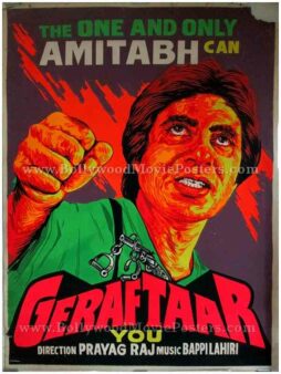 Geraftaar Amitabh Bachchan old movies posters