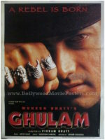 Ghulam Aamir Khan classic Hindi movie posters