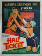 Half Ticket 1962 madhubala kishore kumar posters online for sale