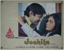 Joshila dev anand old bollywood movie lobby cards pictures stills photos
