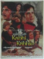 Kabhi Kabhie Amitabh Bachchan old movies posters Bollywood