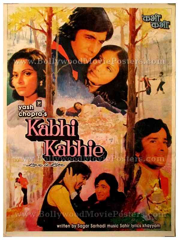 Image result for kabhi kabhi poster