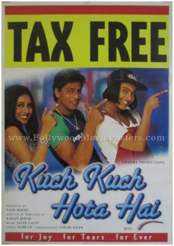 Kuch Kuch Hota Hai KKHH movie poster shahrukh khan kajol