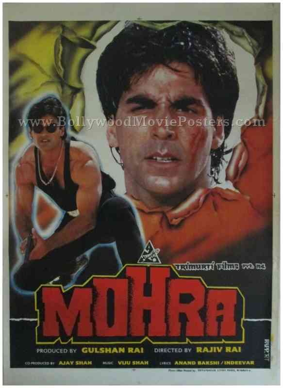 mohra movie 1994 classic hindi indian film posters