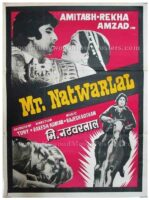 Mr. Natwarlal Amitabh Bachchan Rekha old Indian cinema posters for sale in Delhi, India