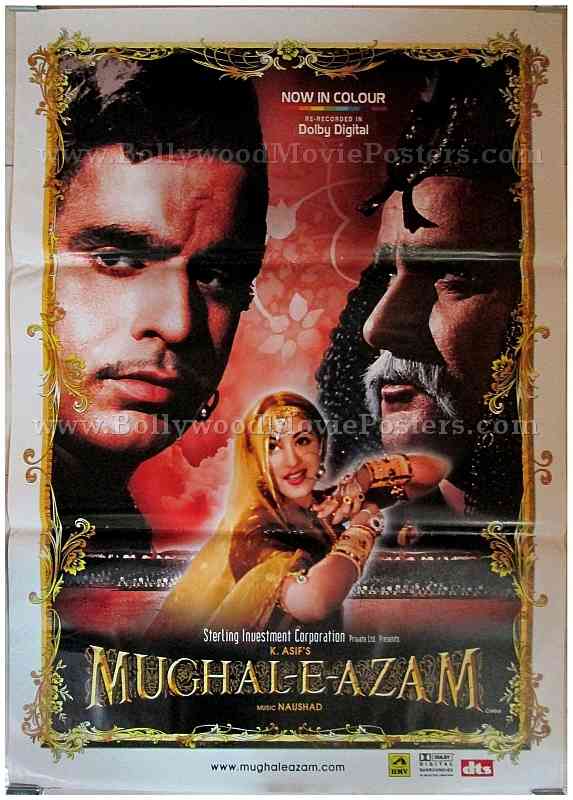 Mughal-e-azam original movie posters for sale