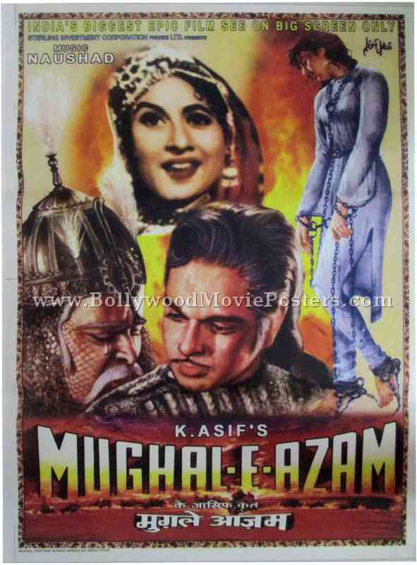 Mughal-e-azam original poster