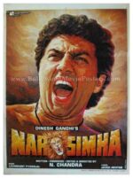 Narasimha 1991 Sunny Deol buy classic bollywood movie posters