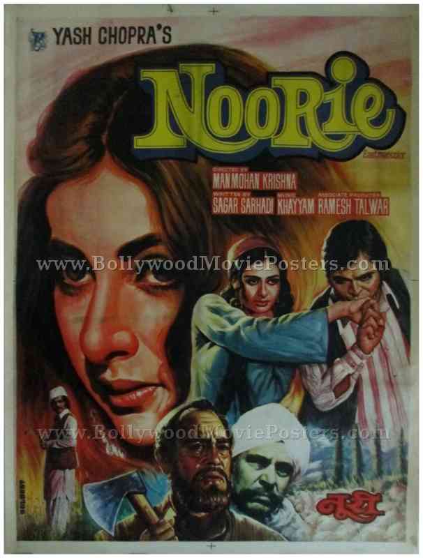 Noorie 1979 vintage bollywood indian hindi film posters mumbai delhi uk