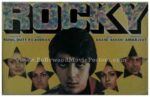 Rocky 1981 Sanjay Dutt rare bollywood old pressbooks synopsis booklets