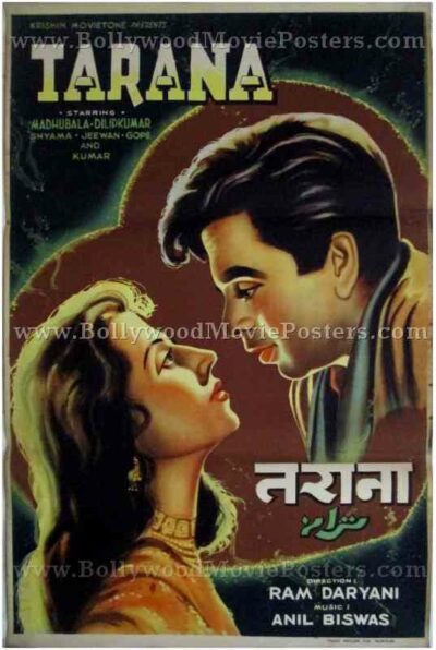 Tarana original bollywood film posters for sale