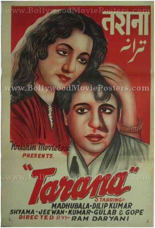 Tarana buy vintage bollywood movie posters for sale