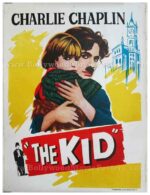 Charlie Chaplin The Kid original old vintage Hollywood movie posters for sale