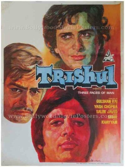 Trishul Amitabh Bachchan old movies posters Bollywood