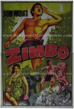 Zimbo Homi Wadia old vintage indian posters for sale